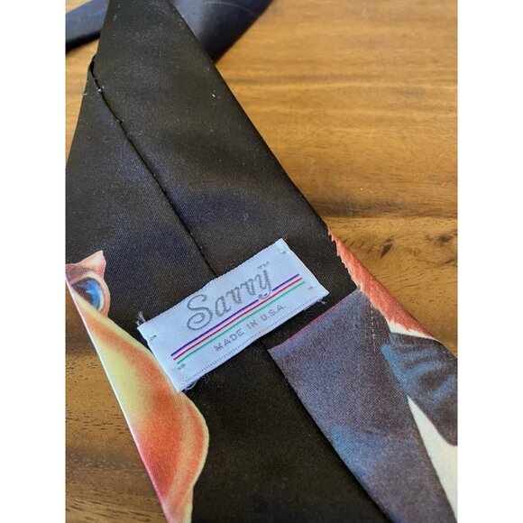 Vintage Joe Camel Men's Tie Camel Lights Synthetic 58" Savvy USA - Picture 10 of 11